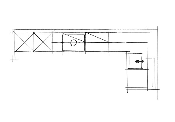 Küchenkonfigurator - Step 1 L-Form
